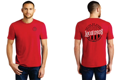 Local 2928 Men's Red Shirt