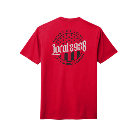 Local 2928 Men's Red Shirt