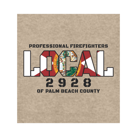 Local 2928 Tan Shirt