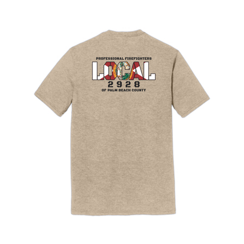 Local 2928 Tan Shirt