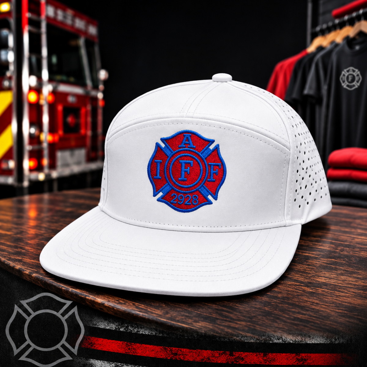 7 Panel Flat Merica Hat