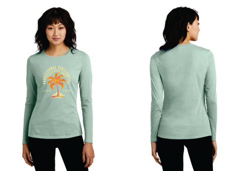 Burning Palm Women's Long Sleeve Shirt