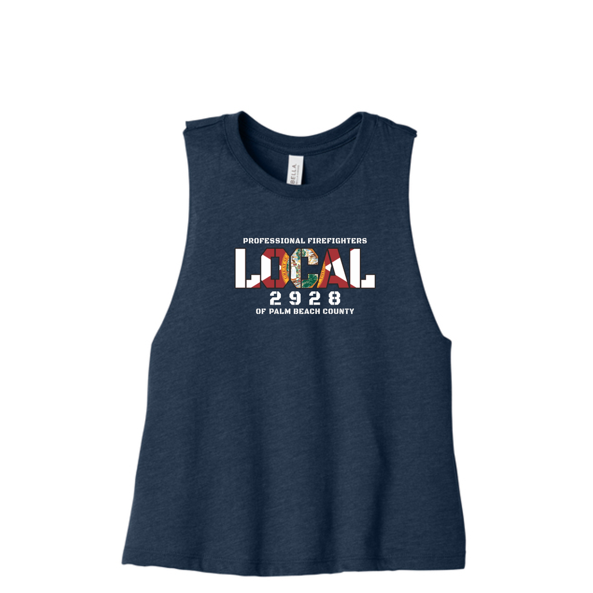 Navy Women's Crop Top