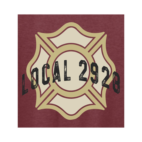 Local 2928 Maroon Frost Shirt