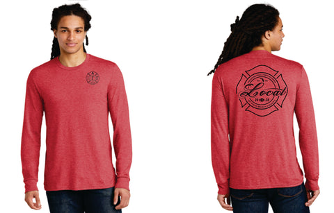 Red Frost Long Sleeve Shirt