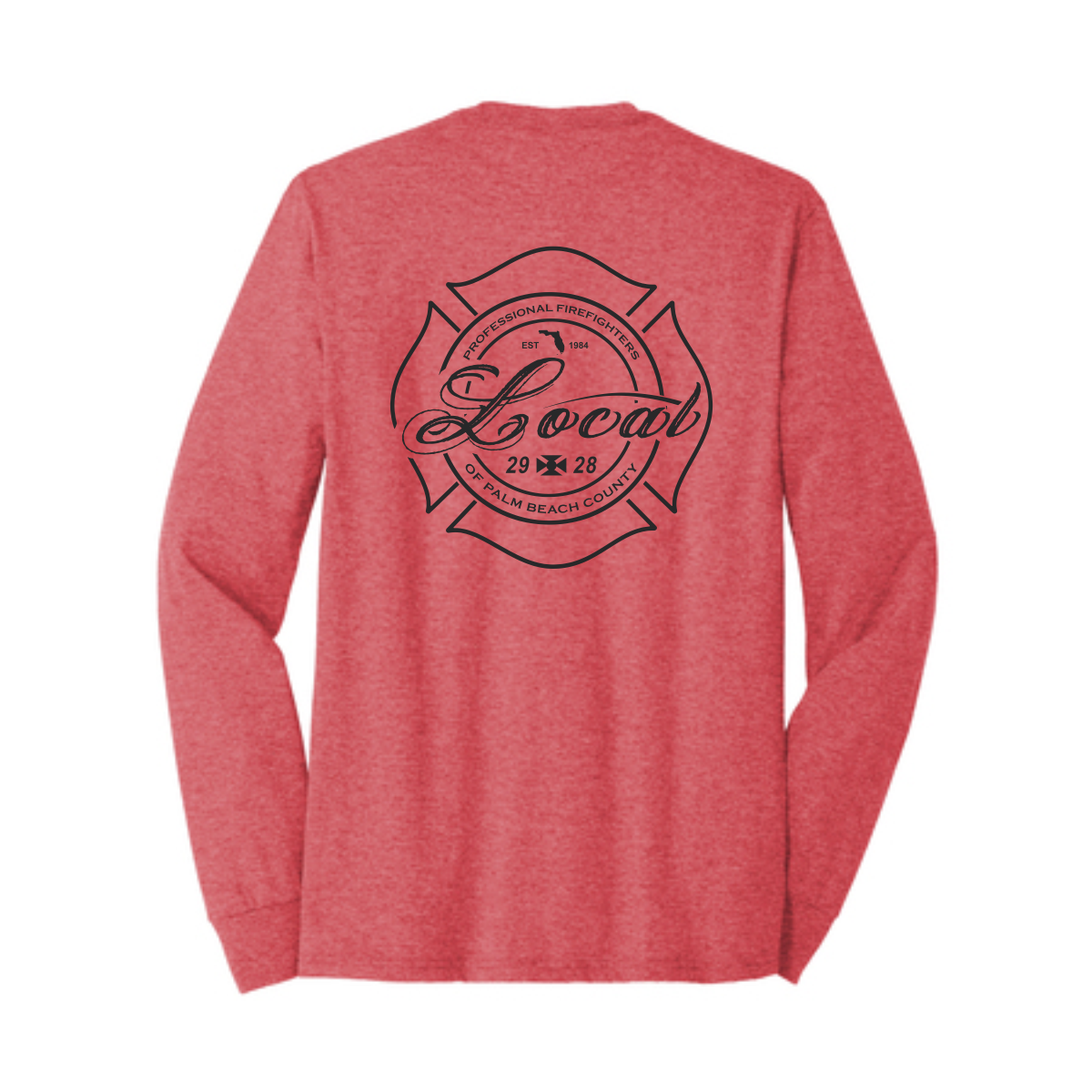 Red Frost Long Sleeve Shirt