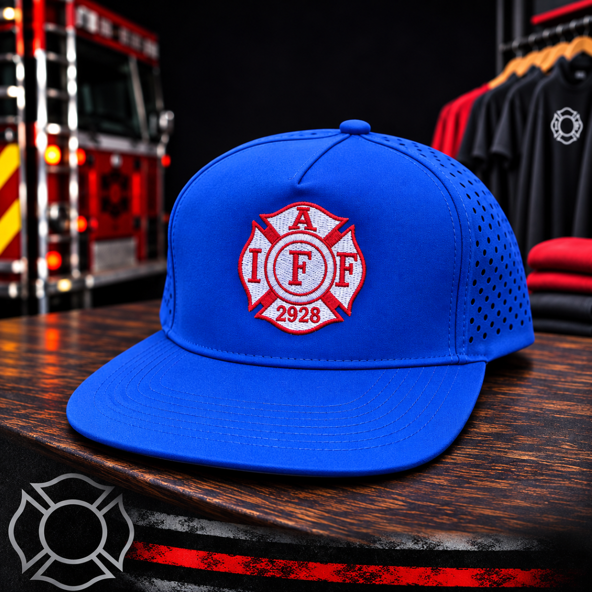 5 Panel Flat America Hat