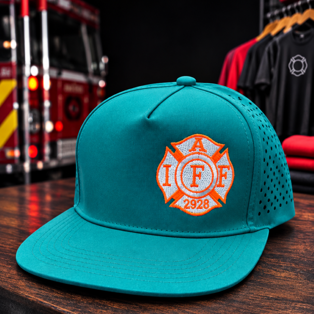 5 Panel Flat Dolphins Hat