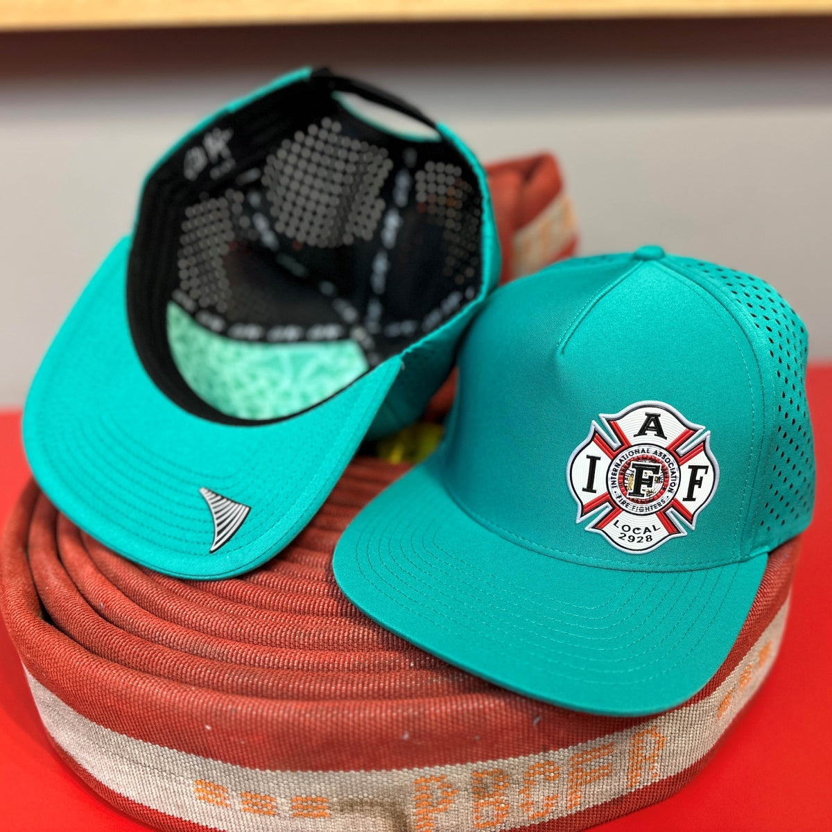 5 Panel Flat Florida Teal