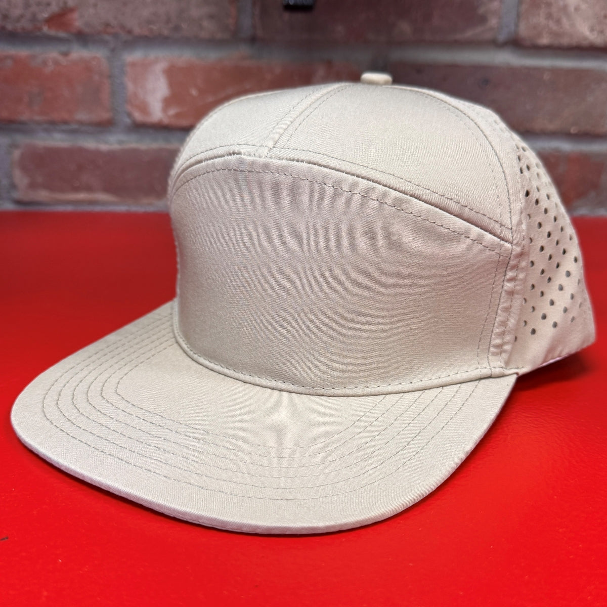 7 Panel Flat Tan Blank