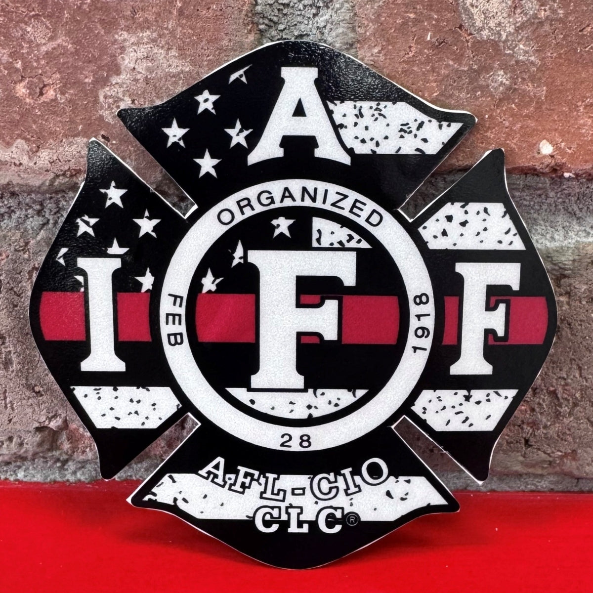 Thin Red Line Decal