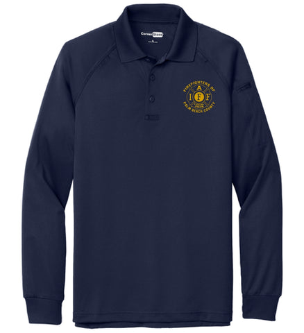 Navy Long Sleeve Polo