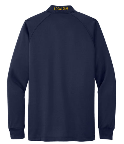 Navy Long Sleeve Polo
